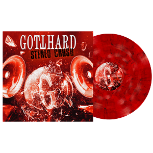 STEREO CRUSH VINYL RED MARBLED